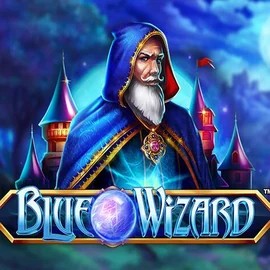 Logo of Blue Wizard from Quickspin at Lucky Wave Casino