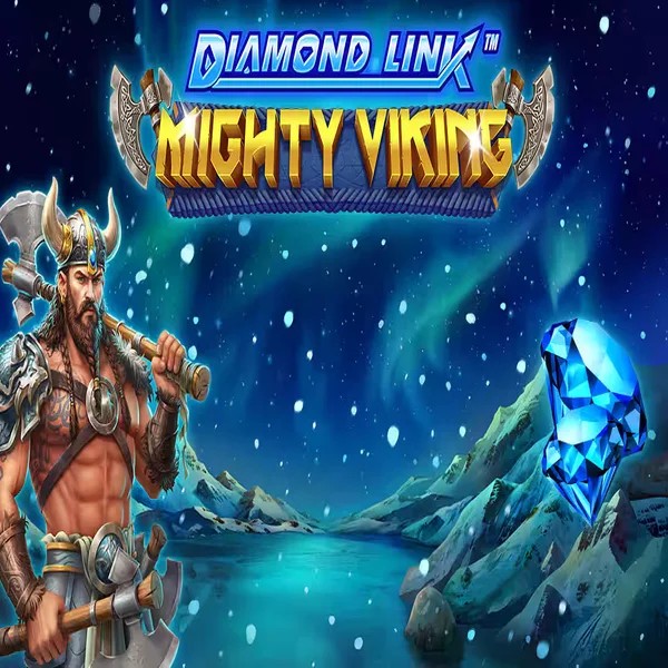 Diamond Link Mighty Viking online game logo by Greentube on lucky-wavecasino.org