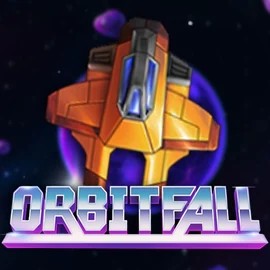 Orbitfall logo by ELK Studios at Lucky Wave CasinoOrbitfall