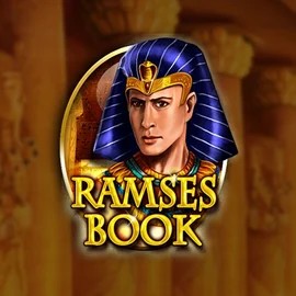 Ramses Book Deluxe slot logo by Gamomat at Lucky Wave CasinoRamses Book Deluxe