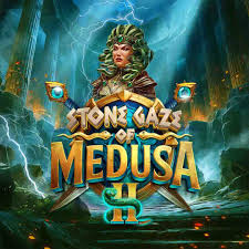 Stone Gaze of Medusa 2 logo by Stakelogic at Lucky Wave Casino