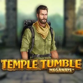 Temple Tumble Megaways logo – Slots by Relax Gaming at Lucky Wave Casino