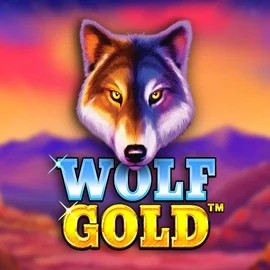 Slots logo of Wolf Gold from Pragmatic Play at Lucky Wave Casino