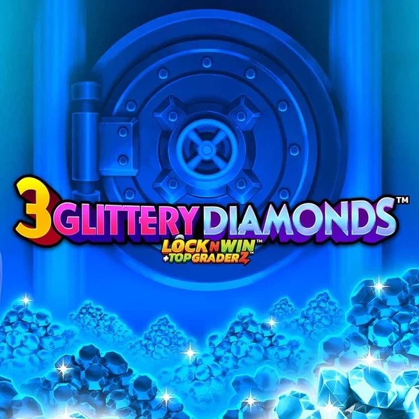 Play 3 Glittery Diamonds slot by PearFiction Studios on lucky-wavecasino.org