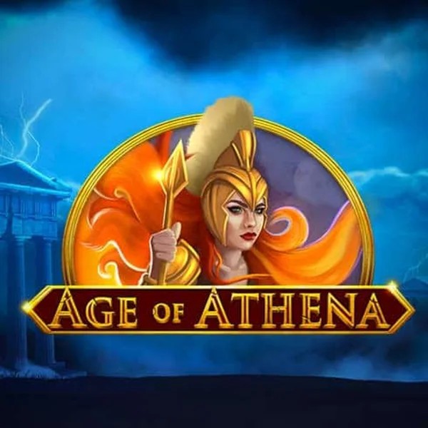 Age of Athena slot logo by Epic Industries at Lucky Wave Casino