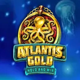 Atlantis Gold slot logo by SYNOT Games at Lucky Wave Casino