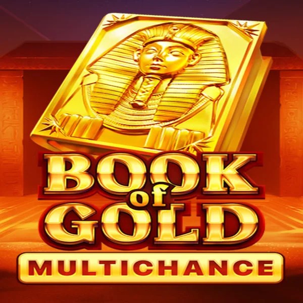 Try Book of Gold Multichance slot by Playson on lucky-wavecasino.org – logo image