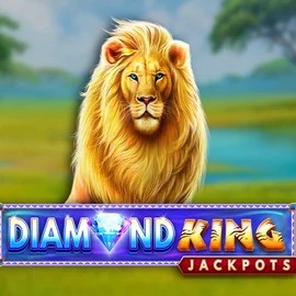 Diamond King Jackpots slot icon by SpinPlay Games, available at Lucky Wave Casino