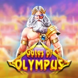 Gates of Olympus logo – Slots by Pragmatic Play at Lucky Wave Casino