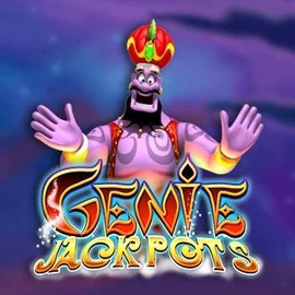 Genie Jackpots casino game by Blueprint Gaming – featured logo at Lucky Wave Casino