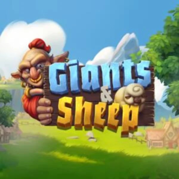 Giants and Sheep slot visual from Relax Gaming available on lucky-wavecasino.org