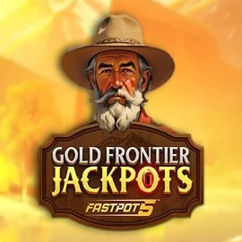 Gold Frontier Jackpots FastPot5 logo by Yggdrasil Lucky Wave Casino