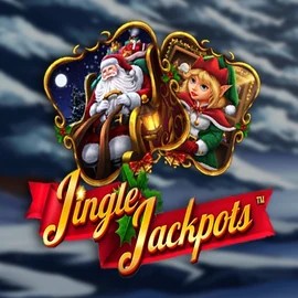 Try Jingle Jackpots slot by Dragon Gaming on lucky-wavecasino.org – logo image