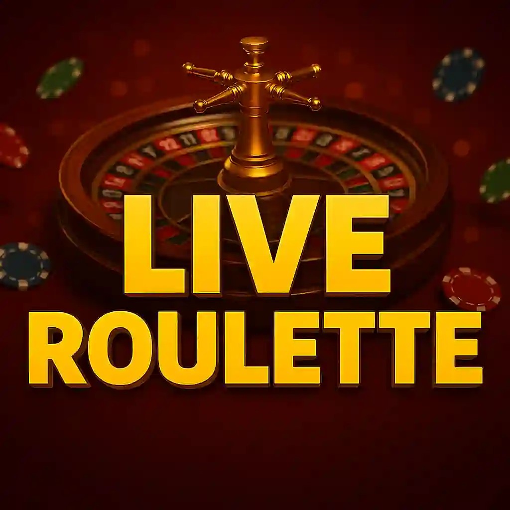 Live Roulette casino game by Evolution – featured logo at Lucky Wave Casino