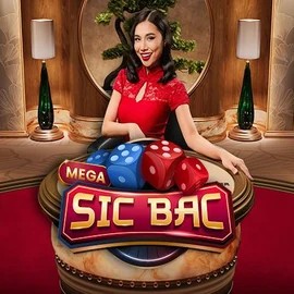 Mega Sic Bac slot logo by Pragmatic Play at Lucky Wave Casino