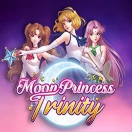 Moon Princess Trinity slot logo by Play’n GO at Lucky Wave Casino