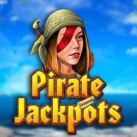 Pirate Jackpots logo by Belatra Games at Lucky Wave Casino