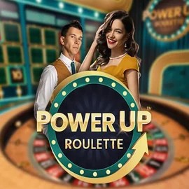 PowerUP Roulette game by Pragmatic Play – logo hosted on Lucky Wave Casino
