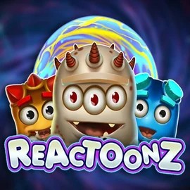 Reactoonz logo by Play’n GO Lucky Wave Casino