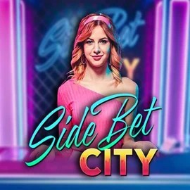 Side Bet City slot visual from Evolution available on lucky-wavecasino.org