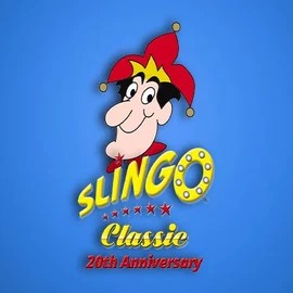 Slingo Classic 20th Anniversary slot visual from Slingo available on lucky-wavecasino.org