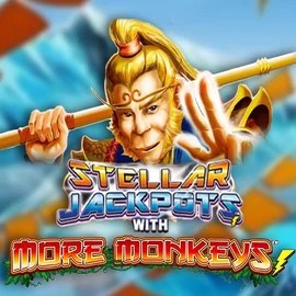 Enjoy Stellar Jackpots with More Monkeys by Lightning Box Game – logo hosted on lucky-wavecasino.org