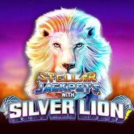 Enjoy Stellar Jackpots with Silver Lion by Lightning Box Game – logo hosted on lucky-wavecasino.org