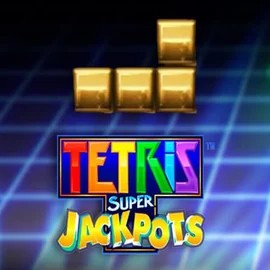 Tetris Super Jackpots logo – Jackpots by WMS at Lucky Wave Casino