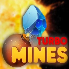 Official Casino logo: Turbo Mines by Turbo Games at Lucky Wave Casino