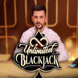 Unlimited Blackjack casino game by Ezugi – featured logo at Lucky Wave Casino