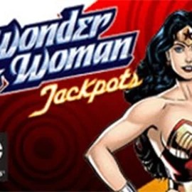 Official Jackpots logo: Wonder Woman Jackpots by Amaya at Lucky Wave Casino